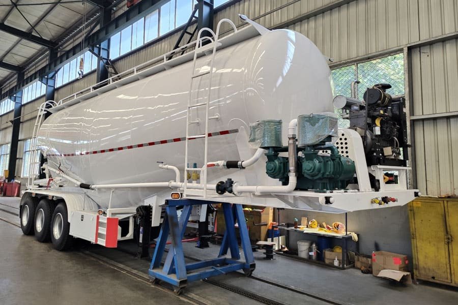 40 Ton Cement Tanker Trailers For Sale-1